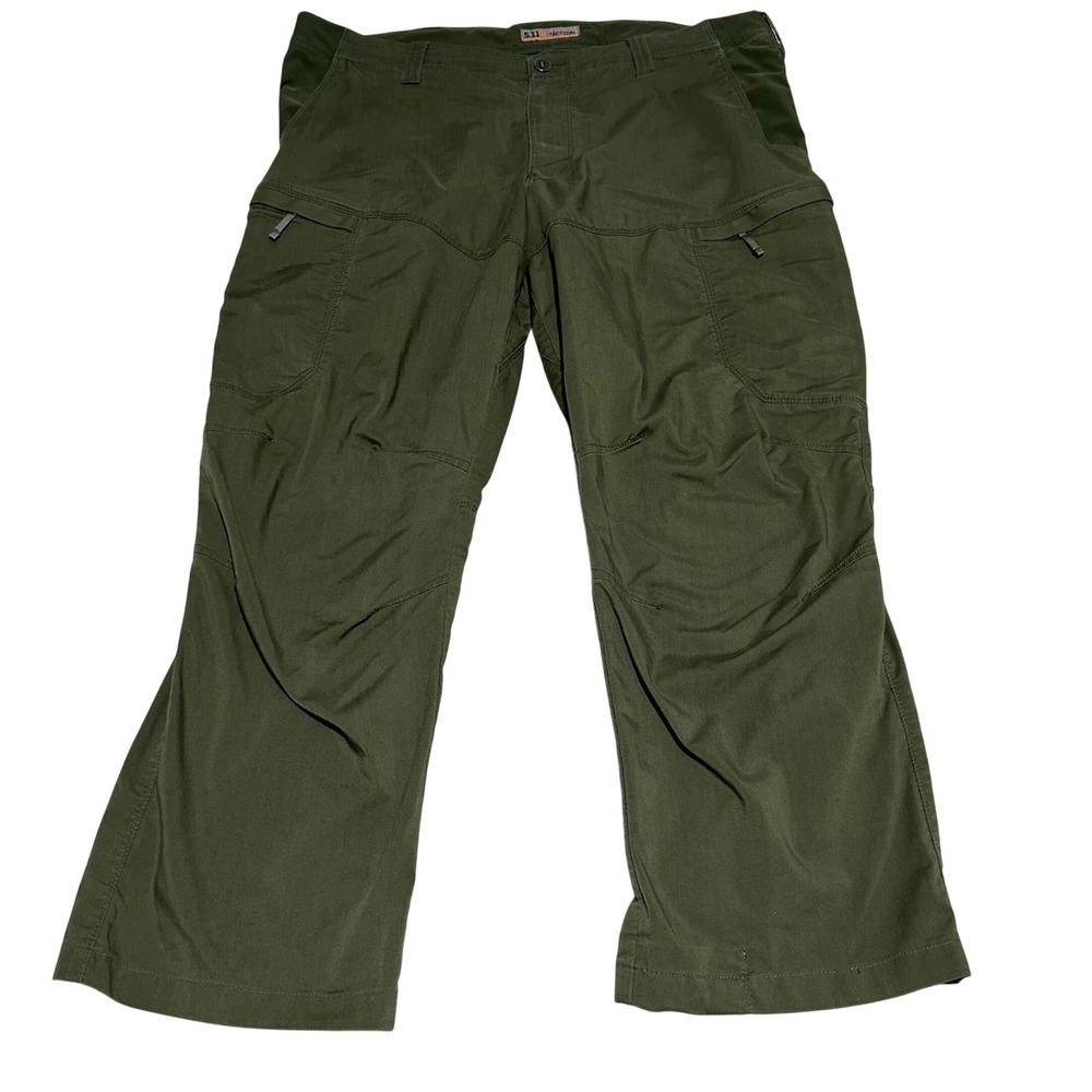 5.11 Tactical Cargo Pants Mens 42 30 Green Apex Utility Work Trousers